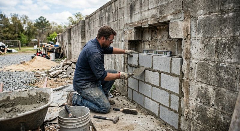 Block Wall Repair in Paramus, NJ