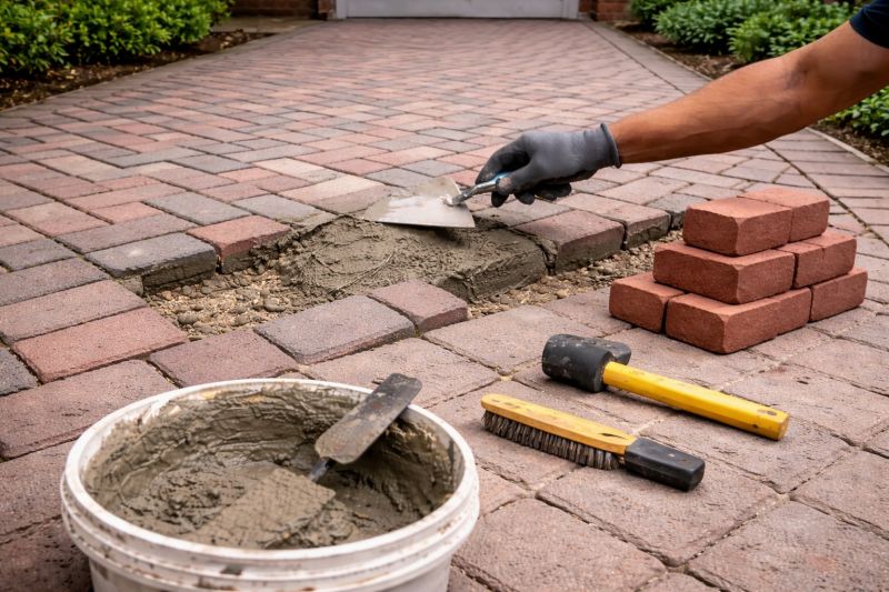 Brick Flatwork Repair in Glen Rock, NJ