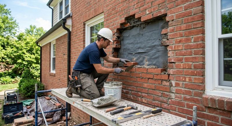 Brick Flatwork Repair in Morristown, NJ