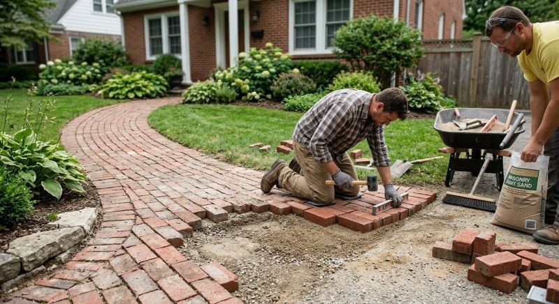 Brick Flatwork Repair in Tappan, NY