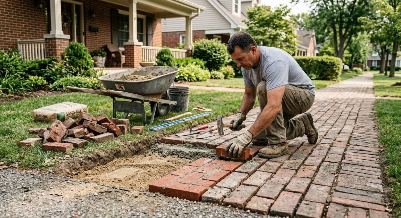 Brick Flatwork Repair in Tarrytown, NY