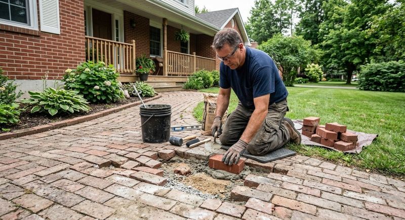 Brick Flatwork Repair in West Nyack, NY