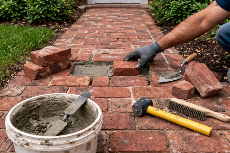 Brick Hardscape Repair in Bergen County, NJ