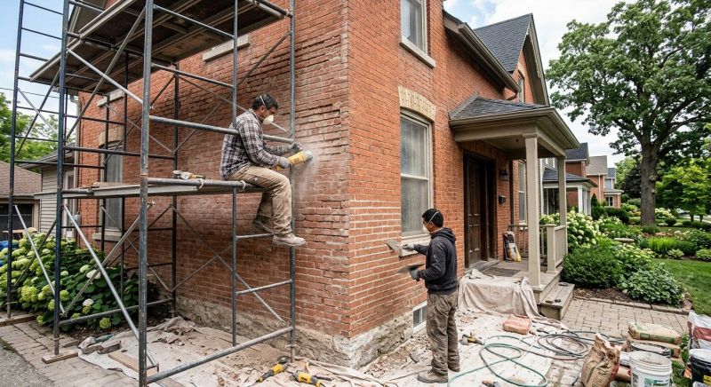 Brick Restoration in Scarsdale, NY
