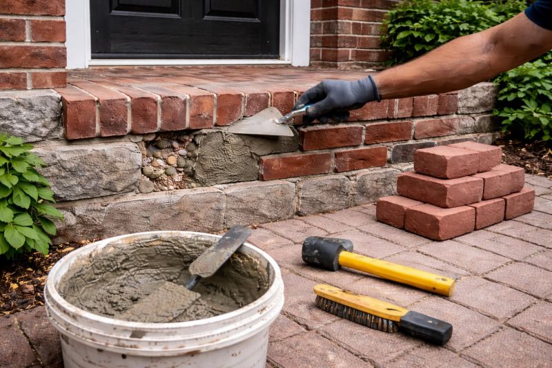 Brick Steps Repair in Bergen County, NJ
