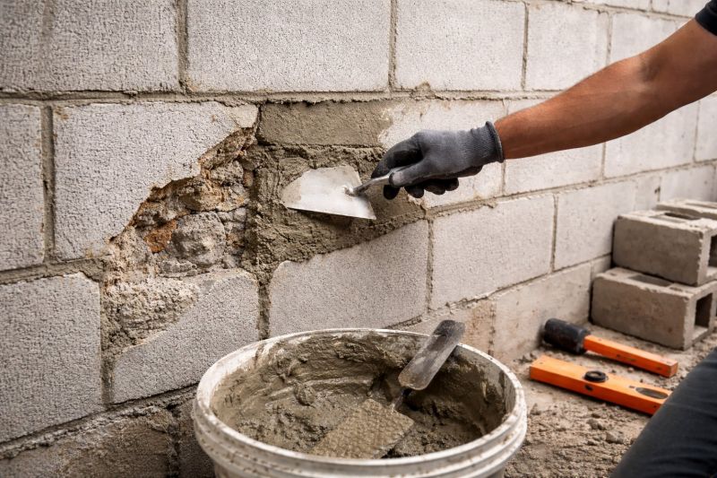 Concrete Block Repair in Paramus, NJ