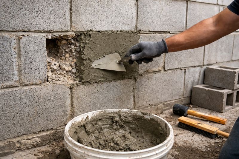 Concrete Block Repair in Teaneck, NJ