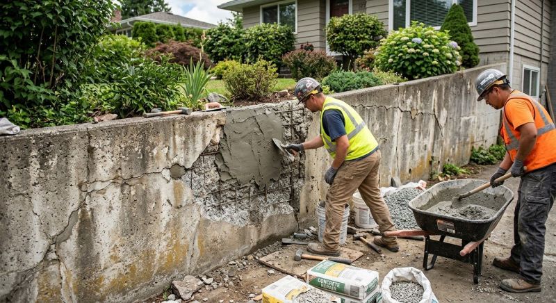 Retaining Wall Repair in Paramus, NJ