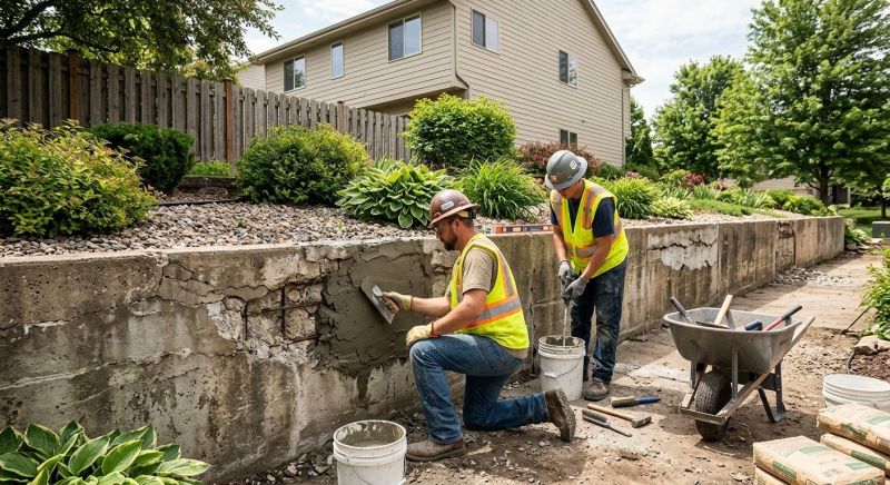 Retaining Wall Repair in Roselle, NJ