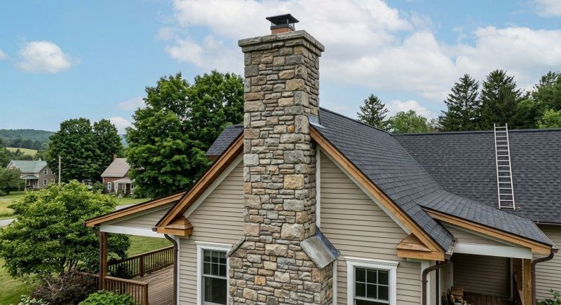 Stone Chimney Installation in Clifton, NJ