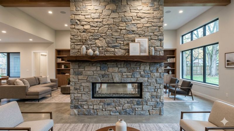 Stone Chimney Installation in Hudson County, NJ