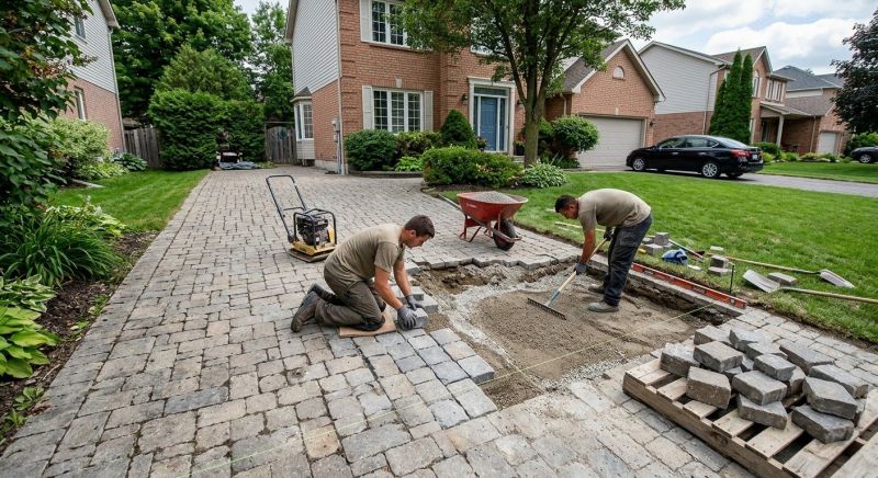 Stone Driveway Repair in Bergen County, NJ