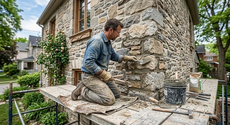 Stone Masonry Repair in Morristown, NJ