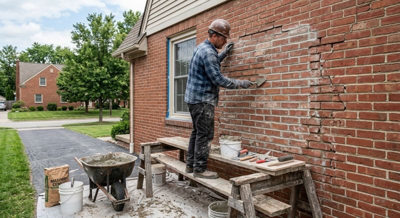 Stone Masonry Repair in Queens Village, NY